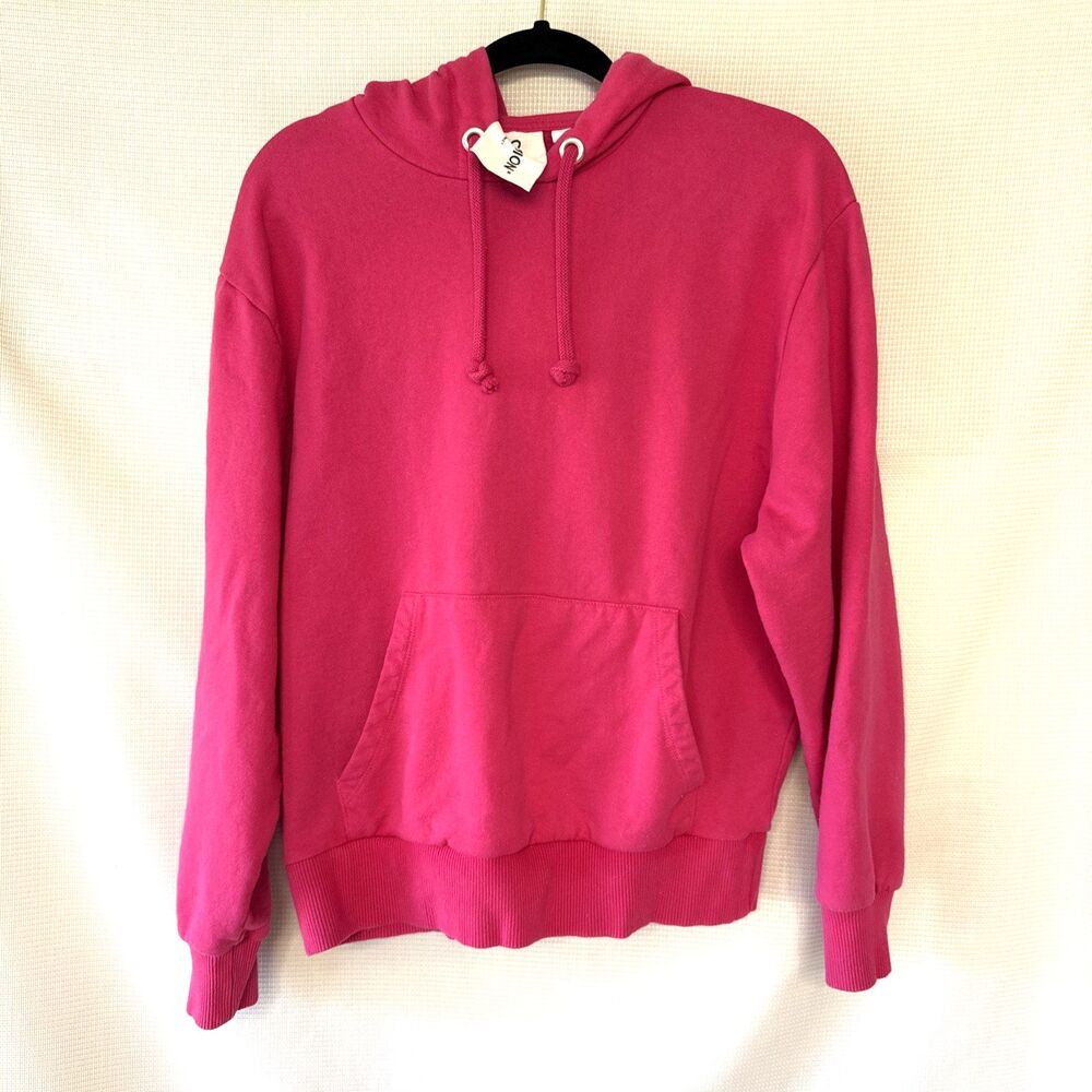 Collusion Pink 100% Cotton Hoodie Unisex - Adult Small